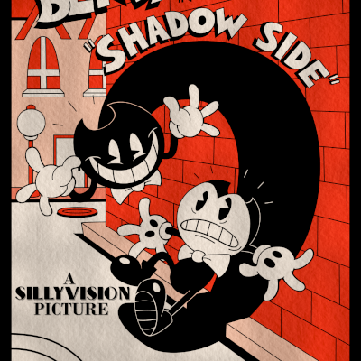 Bendy Cartoon Poster